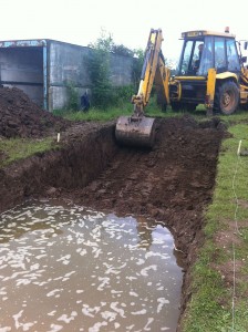 Excavating Top Half